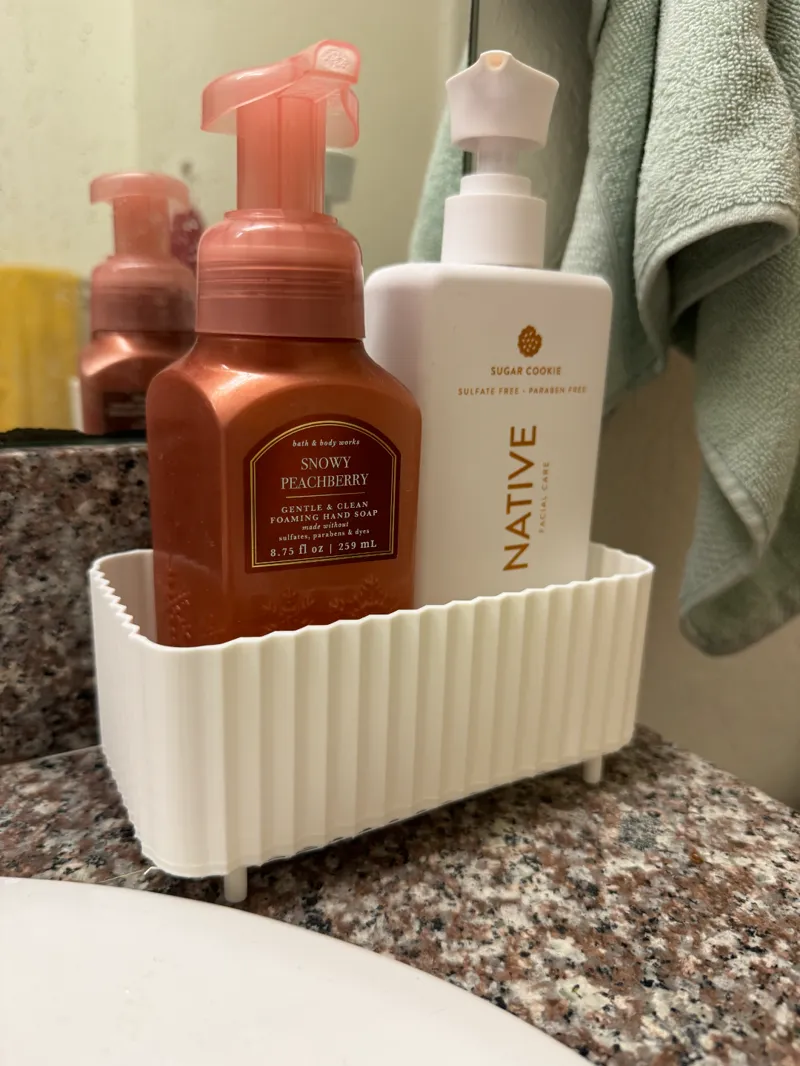 Cool bathroom tray