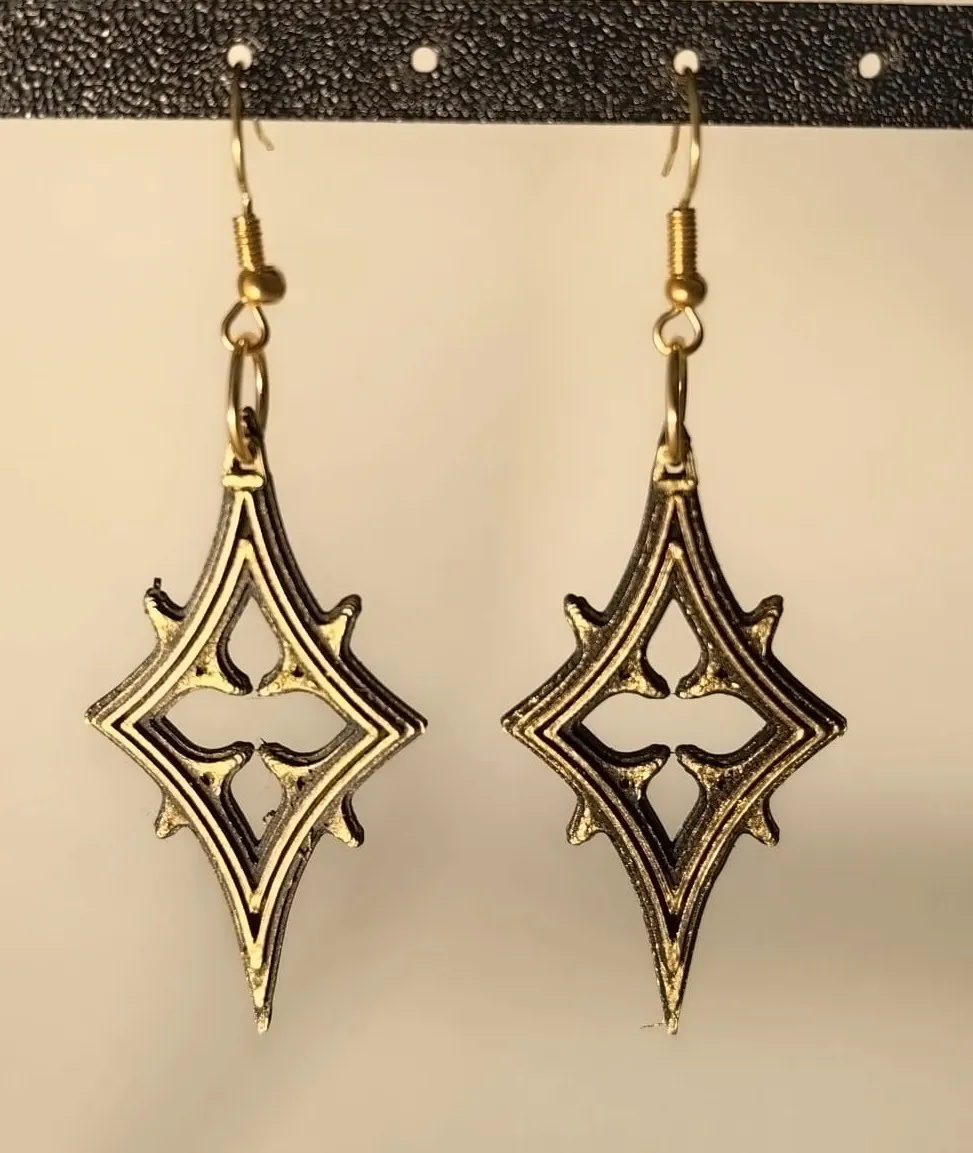 Earrings view 2