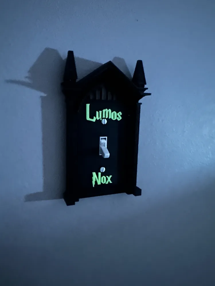 Lumos Light switch cover Remixed by BuildItBetter MakerWorld: Download ...