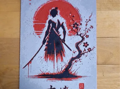 Samurai HueForge