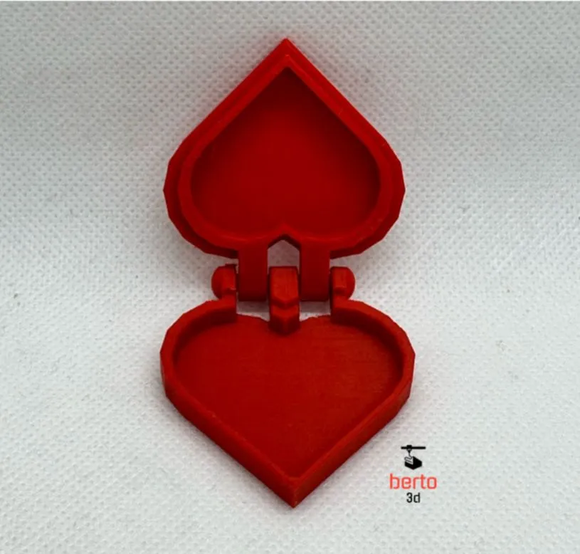 Heart Container 2d Heart-shaped container box by lorenzobertini7 MakerWorld: Download Free ...