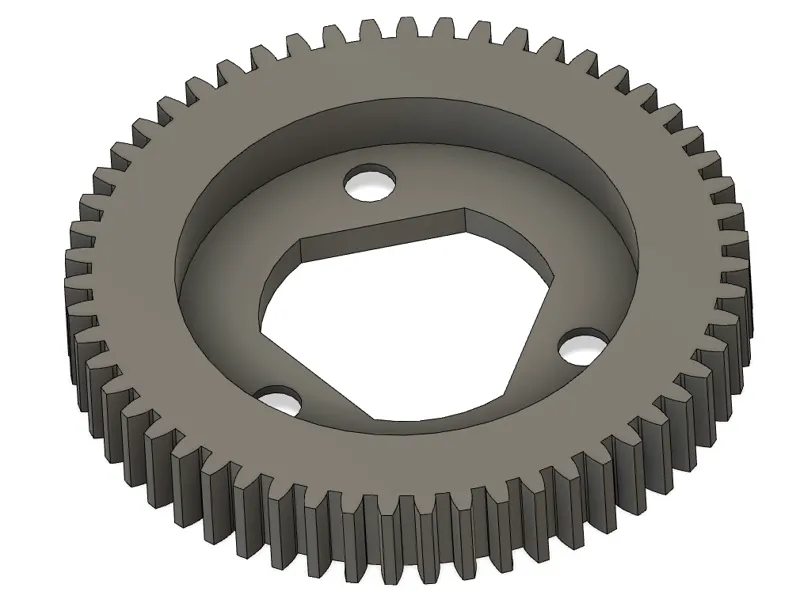 Team Associated 1/14 scale 55T spur gear. 