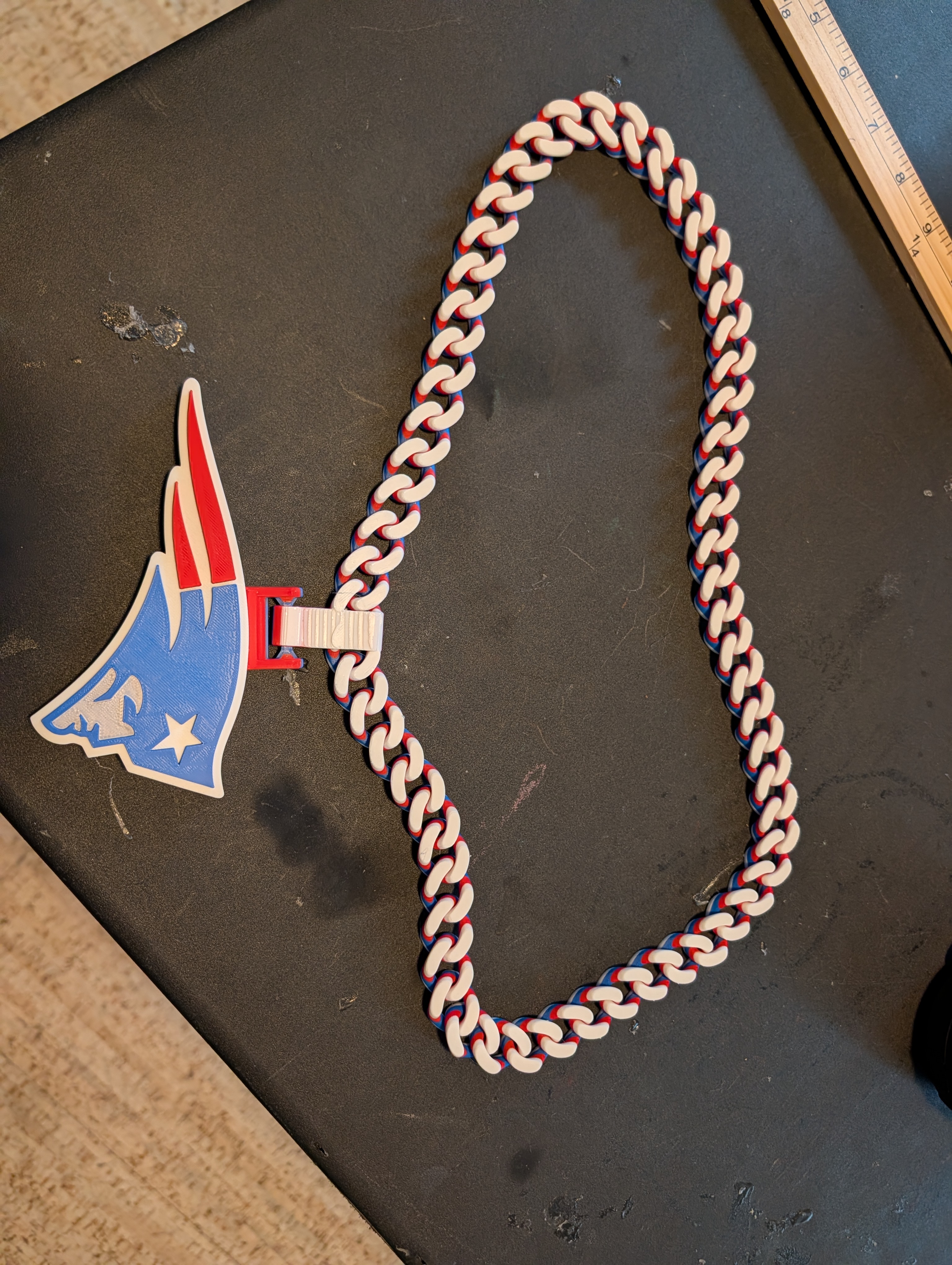 Miniatura 3 do modelo 3D Patriots Chain