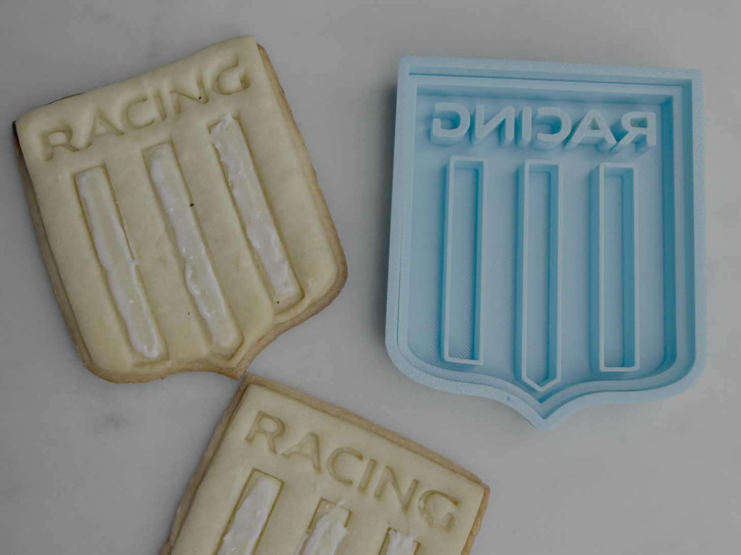 Cortante galletas Racing Club (Cookies cutter)