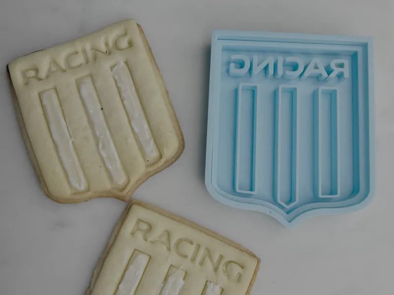 Cortante galletas Racing Club (Cookies cutter)