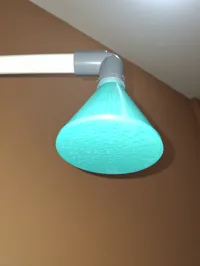 Pomme de douche simple pour tuyau 3/4 pouce — photo 3