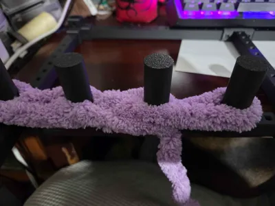 Modified Pins for Chunky Blanket Knitting