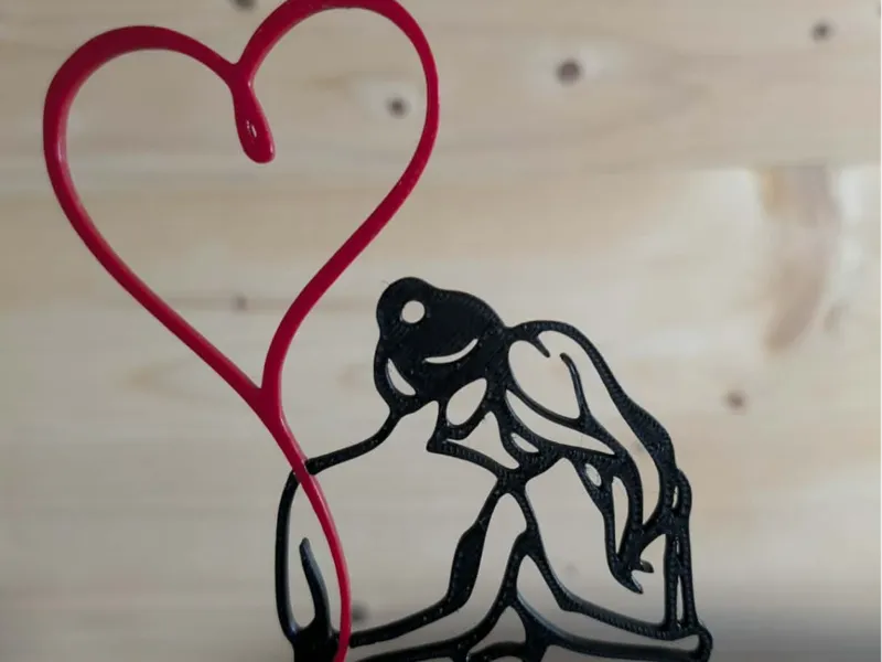 Le couple - Sculpture Amour / Amitié