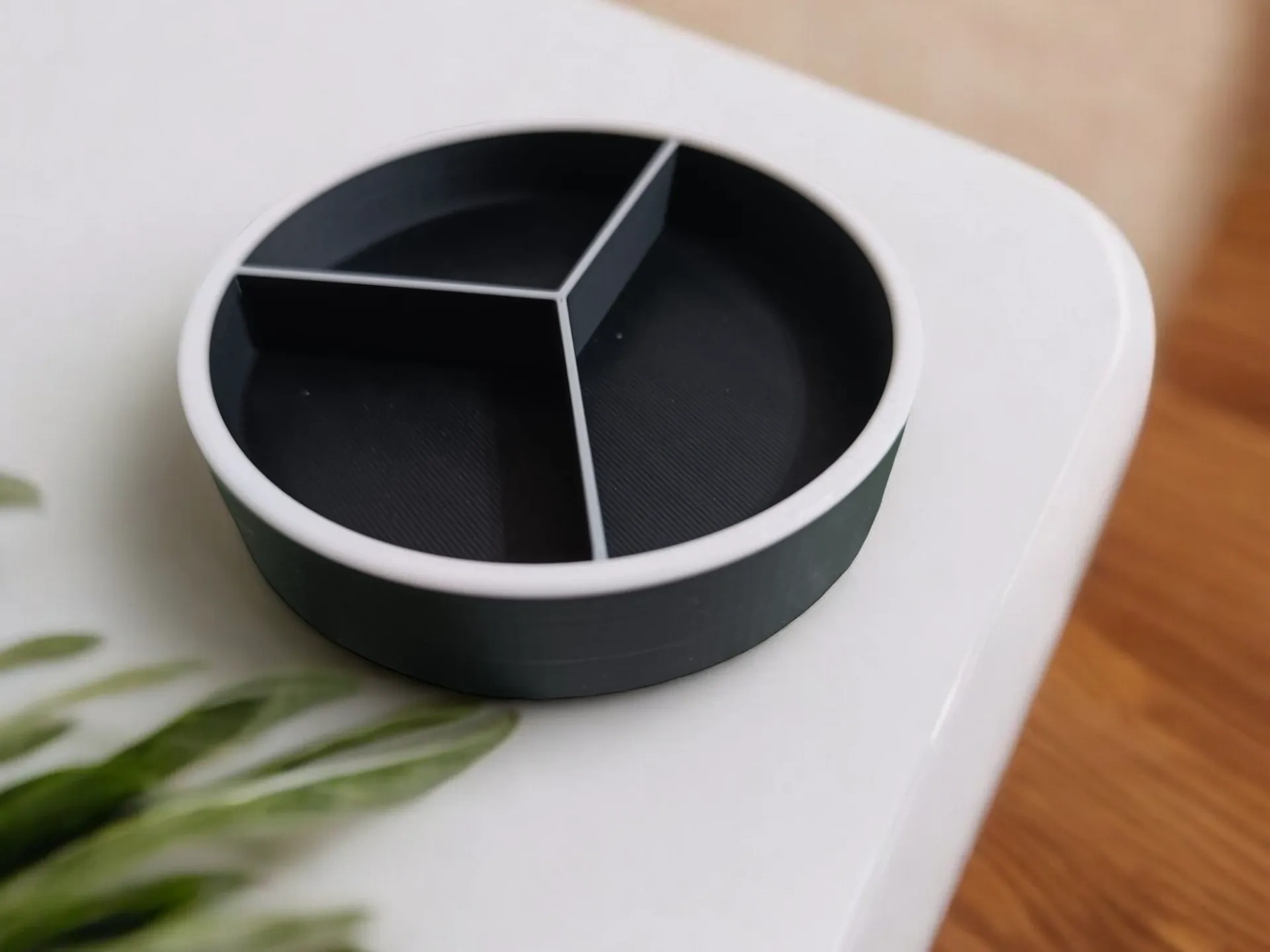 Three Compartment Tray