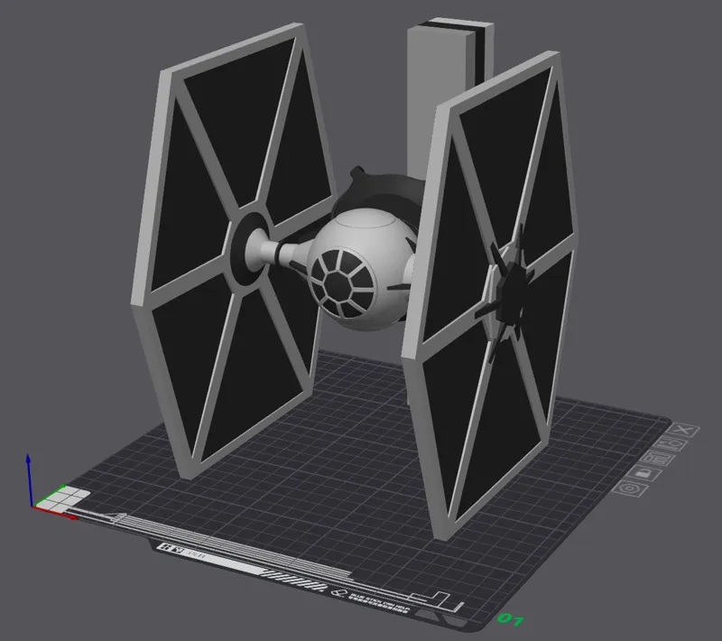 TIE Fighter Google Mini Stand