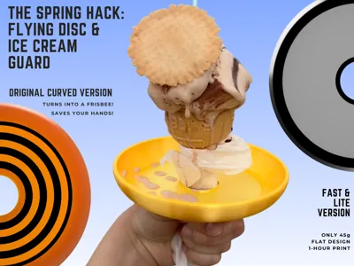 The Spring Hack: Flying Disc & Ice Cream Guard