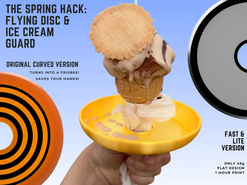 The Spring Hack: Flying Disc & Ice Cream Guard
