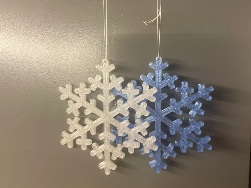 Snowflake Christmas Ornament