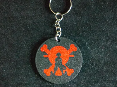Luffy keychain