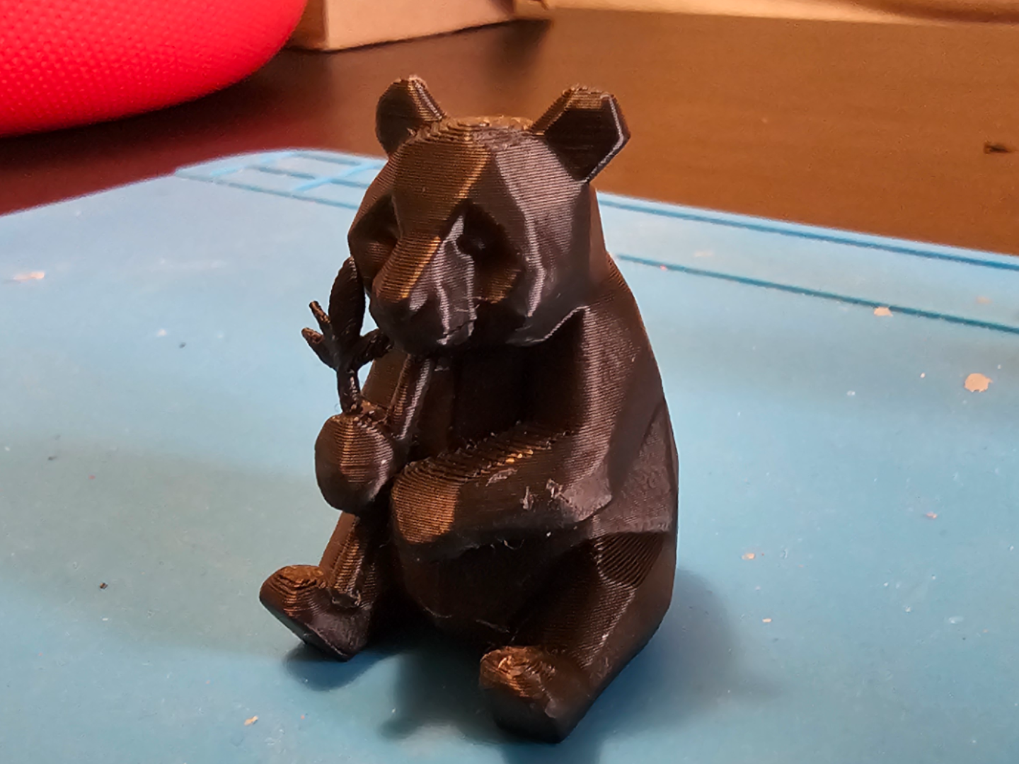 Panda sculpture