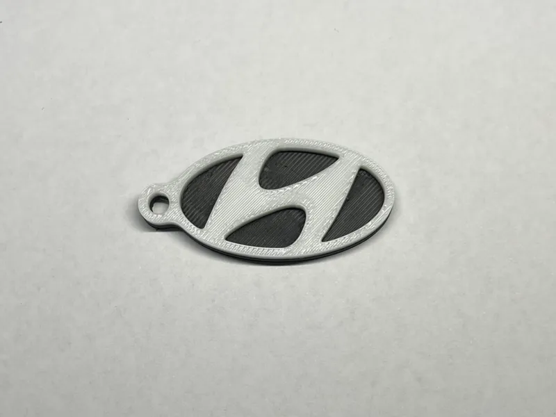 Hyundai keychain Dual Color NO AMS Needed