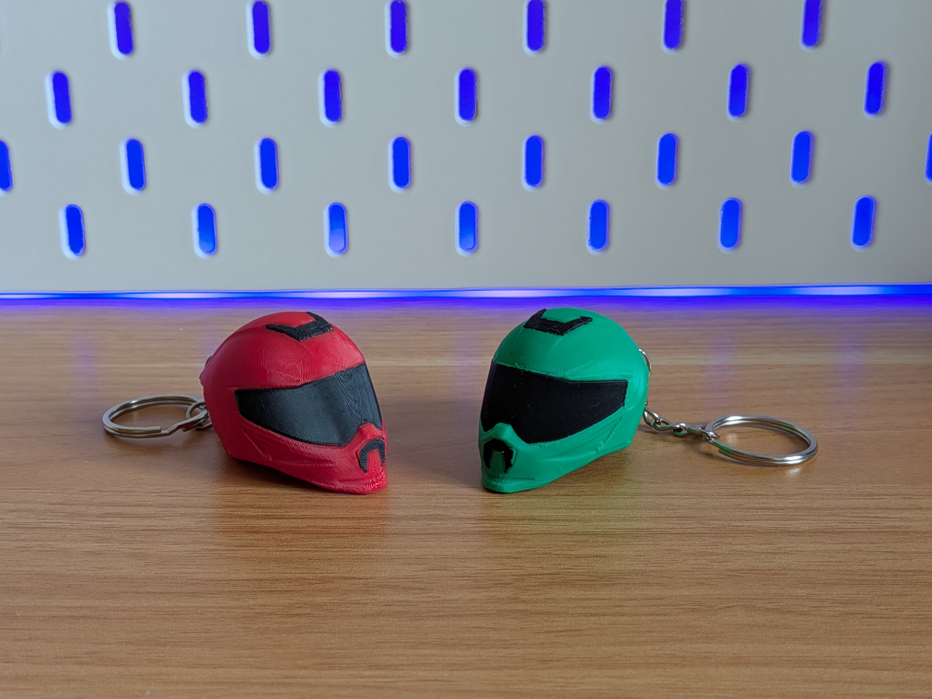 Racing Helmet Keychain | Motorcycle Helmet