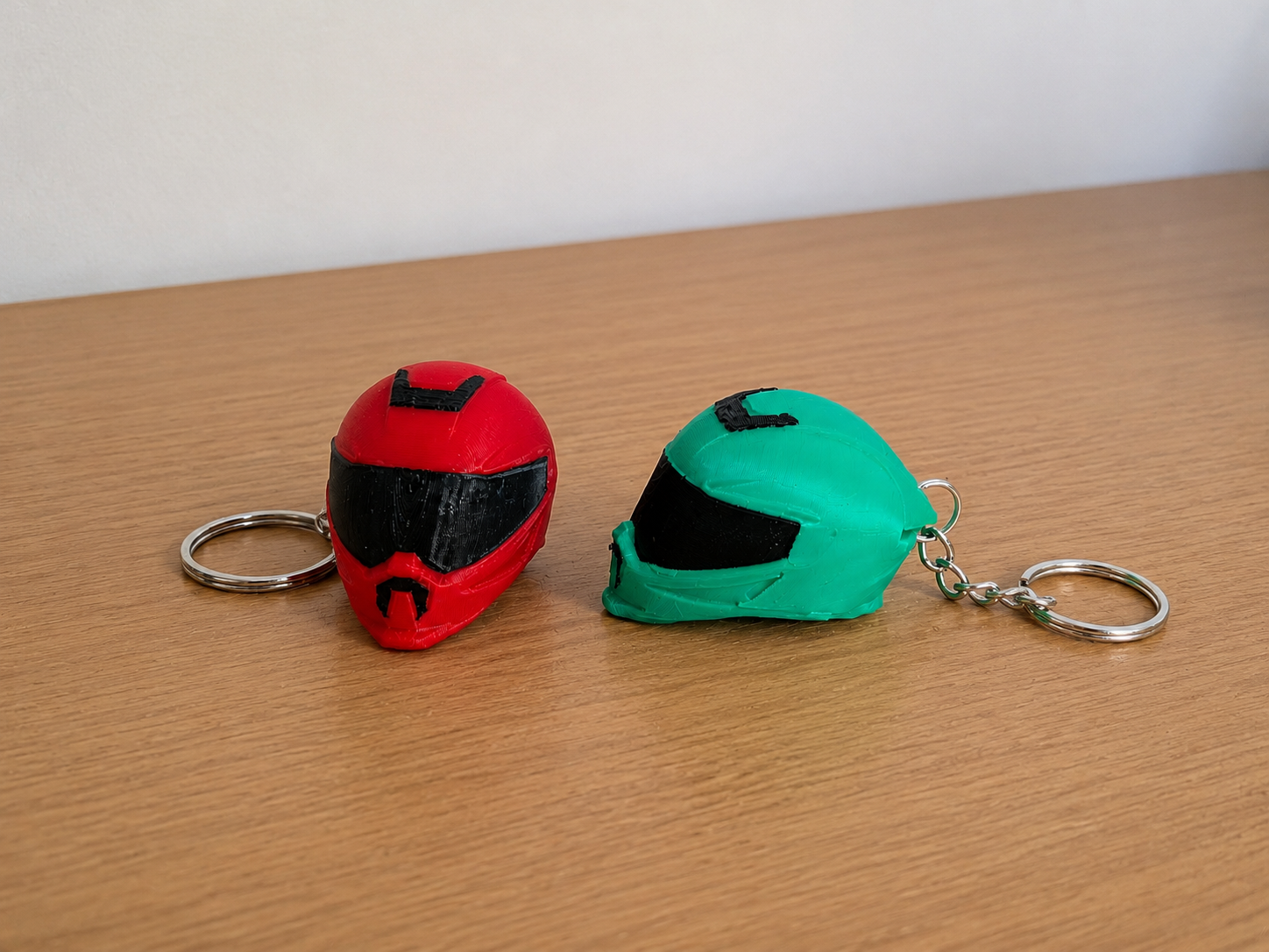Racing Helmet Keychain | Motorcycle Helmet