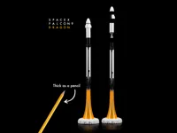 SpaceX Falcon 9 with Dragon Capsule