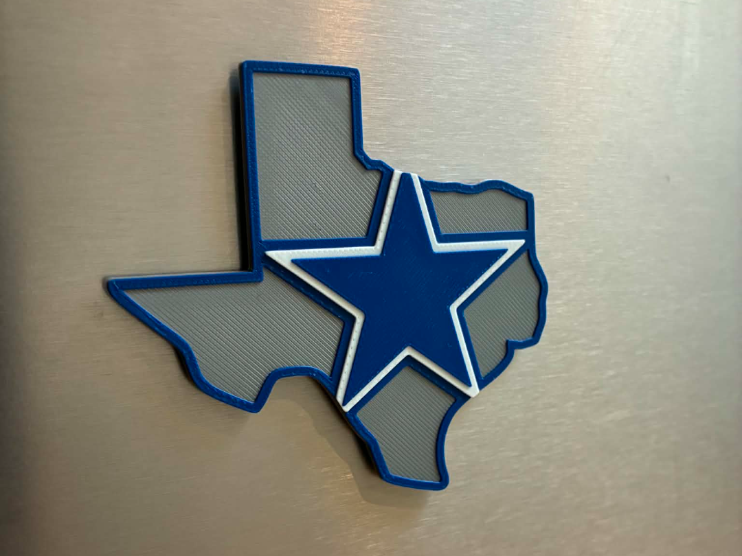 Dallas Cowboys Magnet | NFL Football Fan Decor - 1