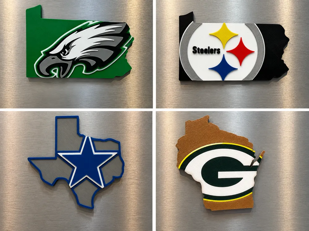 Caja o estuche: NFL Magnet | All 32 teams coming. Referencia del modelo original.