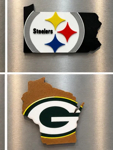 Caja o estuche: NFL Magnet | All 32 teams coming — vista de referencia 2