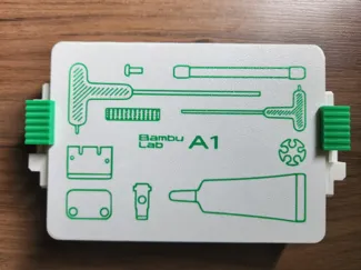 Upper lock for A1 accessory tool box