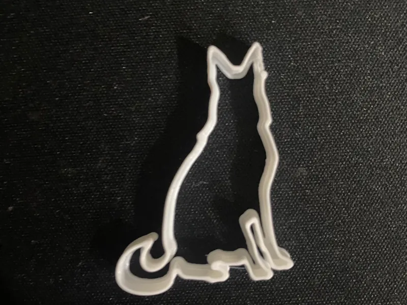 German Shepherd cookie cutter