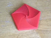 Fidget pentagone imbriqué — photo 1