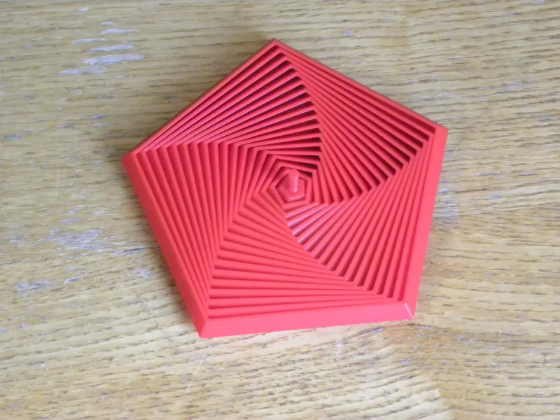 Pentagon nested fidget