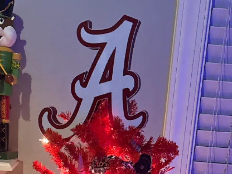 University of Alabama Tree Topper