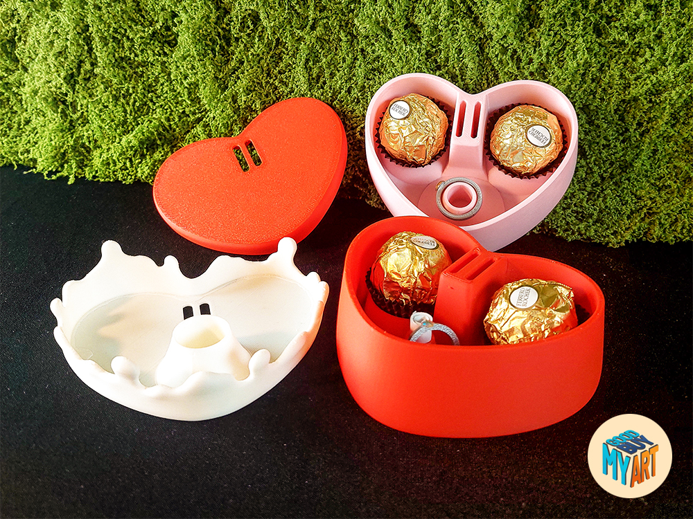 Romantic Valentine Gift - Chocolate Surprise Box