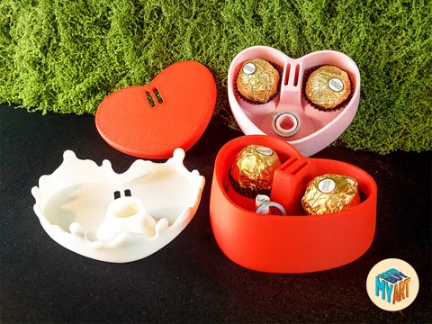 Romantic Valentine Gift - Chocolate Surprise Box