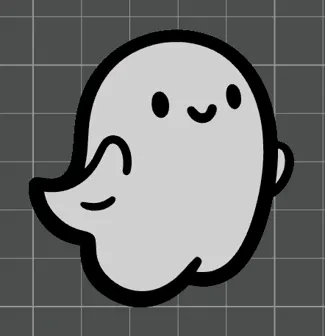 Cute Halloween Ghost (2 of 4)