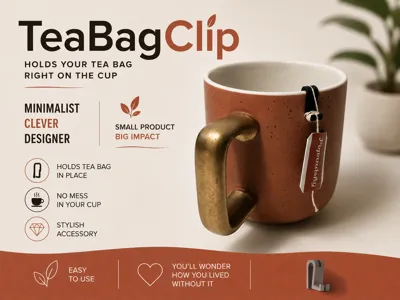 TeaBagClip