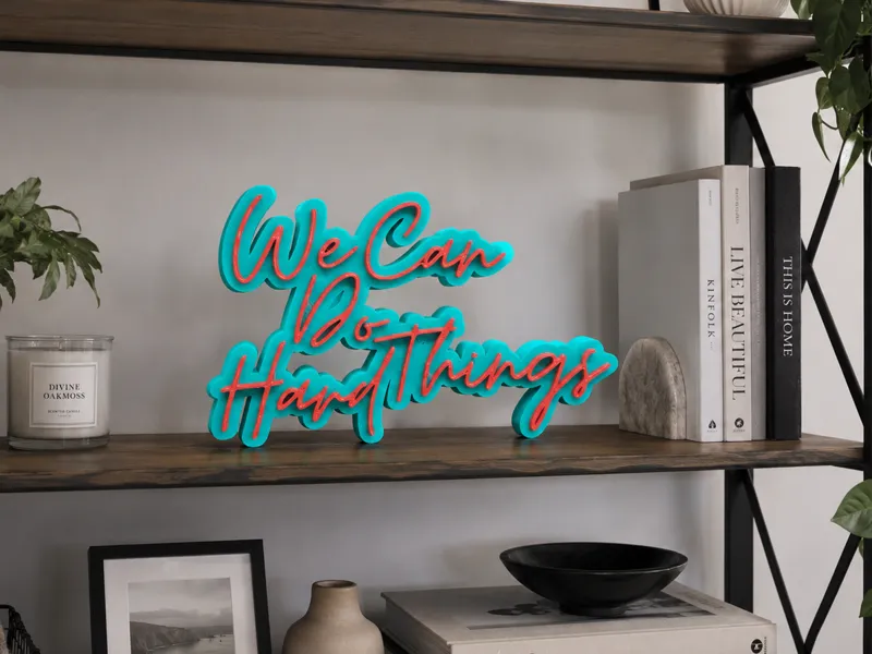 We Can do Hard Things (2 Versions)