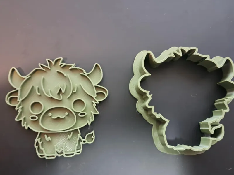 Kawaii Highland Cow