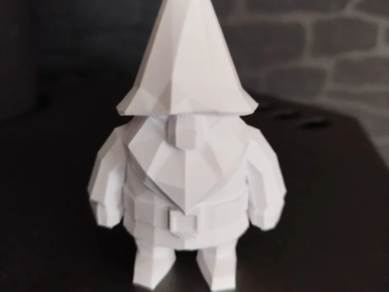 low poly wichtel