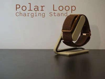 Modern Charging Stand for Polar Loop
