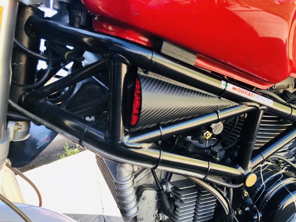 DUCATI MONSTER AIR INTAKE - Free 3D Print Model - MakerWorld