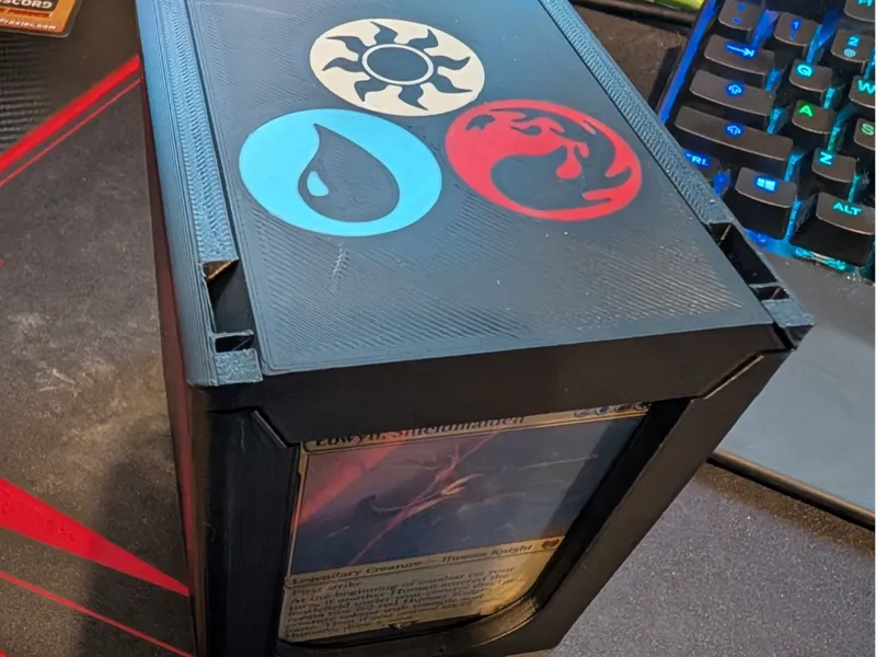 MTG Commander Deck box w/ Symbols
