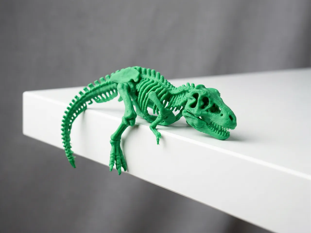 T-Rex Skeleton - Monitor & Desk Pet view 2