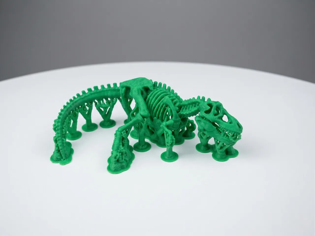 T-Rex Skeleton - Monitor & Desk Pet view 3