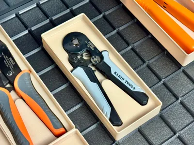 Gridfinity Klein Ferrule Crimper