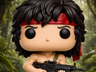 Rambo Estilo Funko Pop