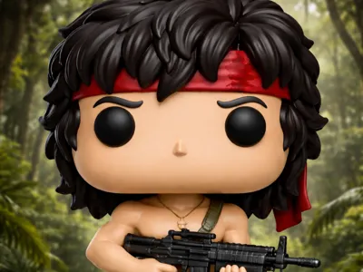 Rambo Funko Pop Style
