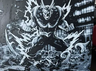 Hueforge- All might My hero Academia 