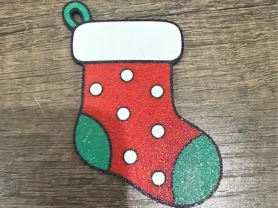 Christmas Stocking Keychain
