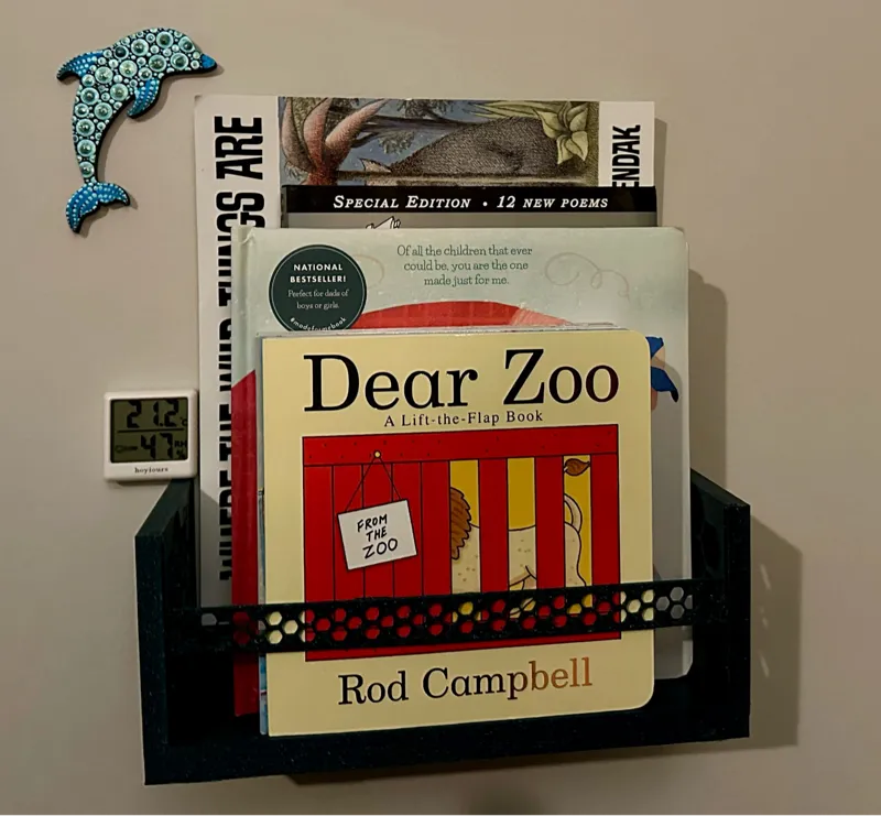 Hexagon Bee Themed Baby Book Shelf
