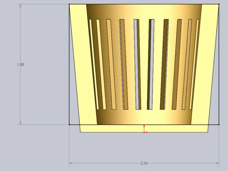 Cutaway Seed Cup